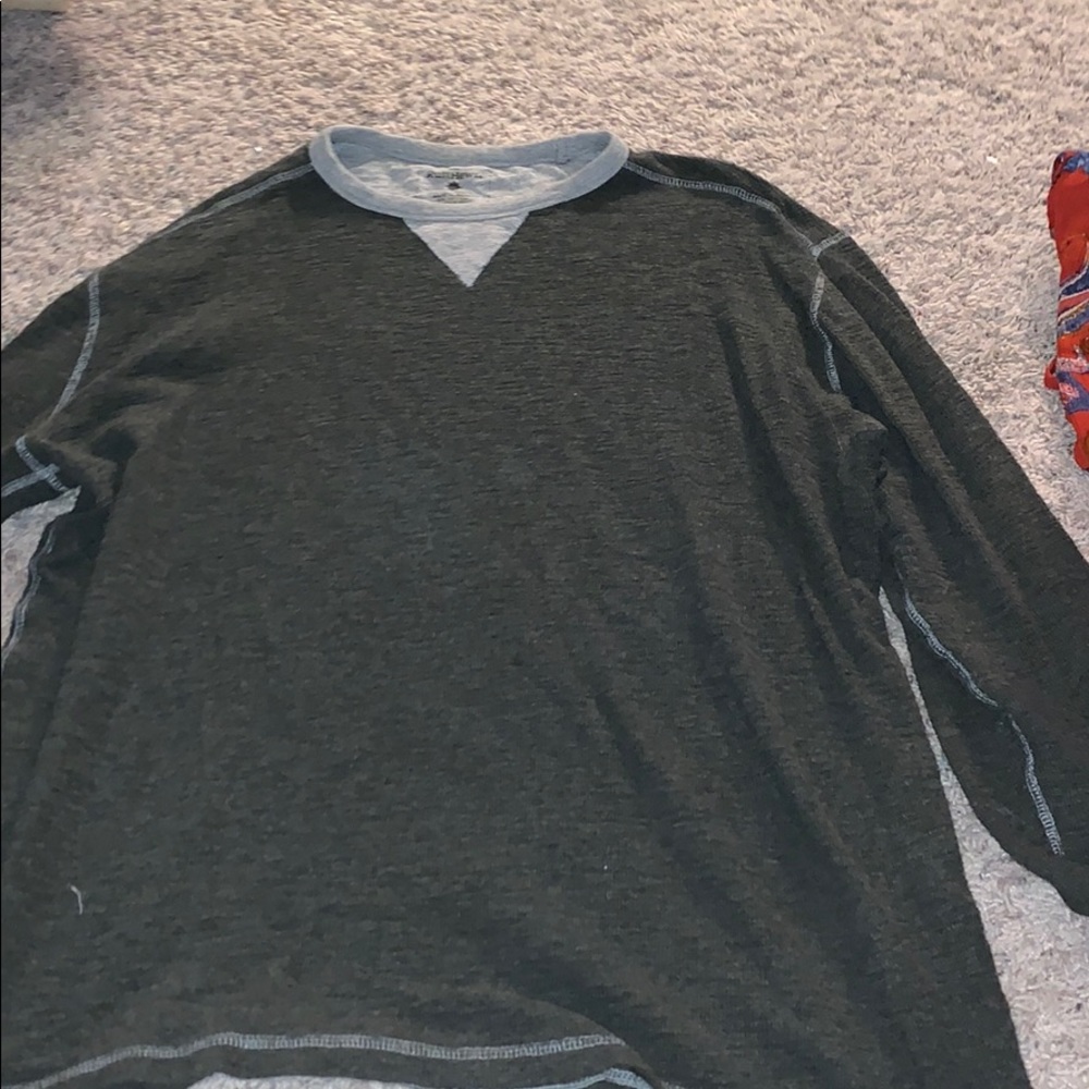 Dark long sleeve shirt